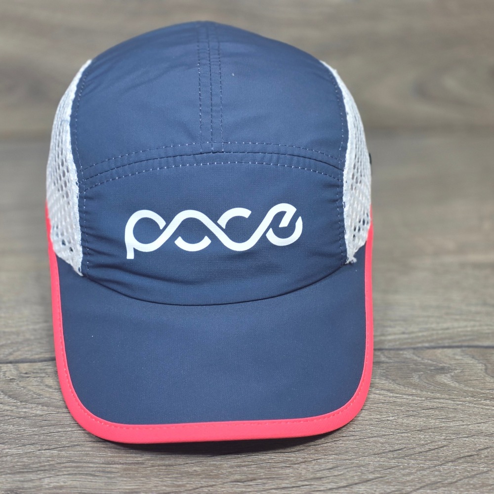Boco Gear Pace Hat Cap Strap Back One Size Mens Blue Running Training Athletic